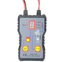 Probador de Inyectores de Combustible para Automóvil para Detectar Fugas y Problemas de Inyectores Quemados, Herramienta de Escaneo del Sistema de Combustible con 4 Modos de Pulso, Herramienta de Limpieza para Coches