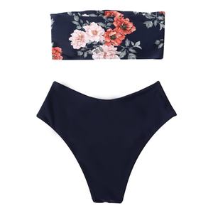 Conjunto de Bikini de 2 Piezas OUTPACE, Sexy y Transparente con Estampado, para Mujeres Maduras, con Sujetador Push-Up, en Oferta - Product Image 6