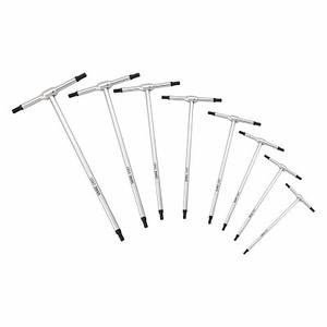 ประแจหกเหลี่ยมยูแซก 1/4 นิ้ว ผลิตจากเหล็กโครมวานาเดียม เกรดอุตสาหกรรม ด้ามจับรูปตัว T ความยาว 3 3/8 นิ้ว ชุบโครเมียม - Product Image 1