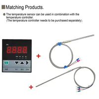 Flexibele buigbare sonde 1100 graden PT100/K-type ongeaard 1 mm 2 mm 3 mm 5 mm controller omhulde thermokoppel temperatuursensor