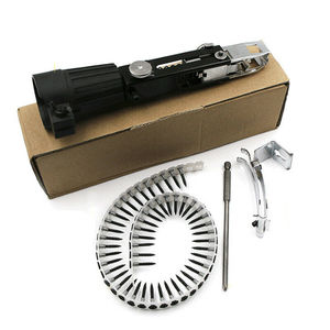 Cabezal de pistola atornilladora de cadena con alimentación automática de clavos para decoración de carpintería, tablero de yeso y remaches autorroscantes - Product Image 1
