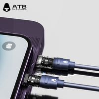 Câble de données pour téléphone portable, type C, type C, 5A, charge rapide, durable et élégant, très vendu, pour écouteurs