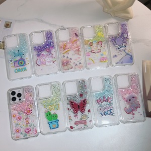 Diseño de lujo Epoxy Glitter Bling Patrón colorido para niña Funda de teléfono impermeable para <span class=keywords><strong>OPPO</strong></span> <span class=keywords><strong>Reno</strong></span> <span class=keywords><strong>13</strong></span> 5G - Product Image 6