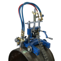 Découpeuse portative de tuyau d'acier inoxydable de carburant d'Oxy découpeuse de gaz découpeuse de tube en acier pour le tuyau