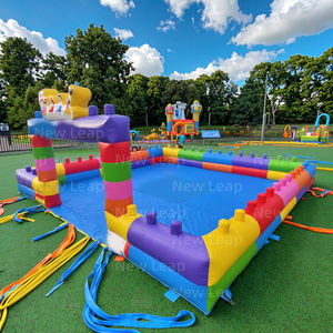 Yuedong 7m enfants aire <span class=keywords><strong>de</strong></span> <span class=keywords><strong>jeux</strong></span> gonflable autos tamponneuses mur <span class=keywords><strong>de</strong></span> clôture <span class=keywords><strong>de</strong></span> terrain pour aller Kart arc enfants jouer parc château - Product Image 1