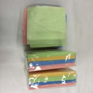 Chiffonnette de nettoyage pour lunettes en microfibre 13x13 cm, sans peluches, rectangulaire, pour écrans - Product Image 2