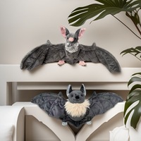 Boneka Kelelawar Gaya Baru Lintas Negara, Dekorasi Halloween, Hadiah, Figur, Bahan Poliester, Isi Kapas PP, Grosir untuk Boneka