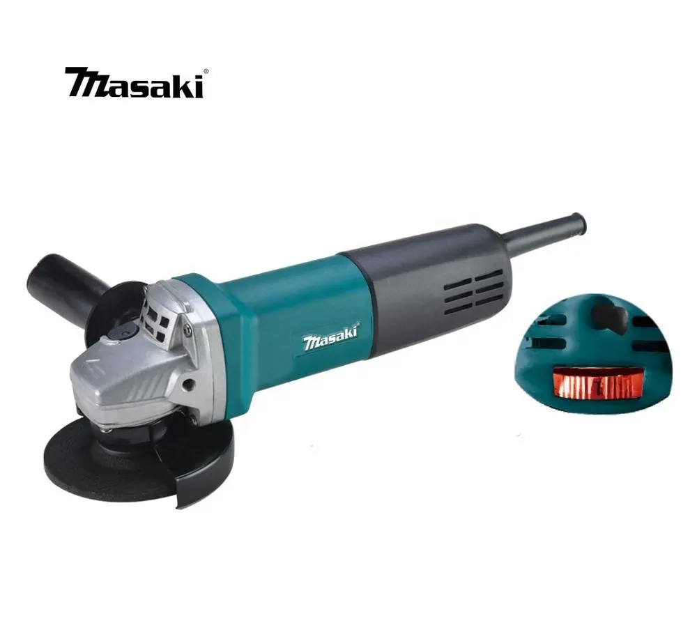 Masaki Top Kwaliteit Power Tools Haakse Slijper Elektrische Machine Met Variabele Snelheid