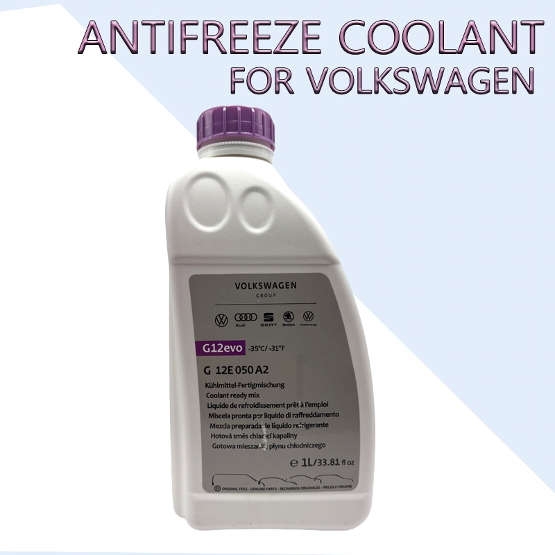 Quality Guarantee Liquid Antifreeze Coolant 1 Liter Pink G12E050A2 for Volkswagen Audi Skoda Auto Parts Image 2
