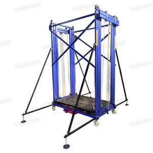 Échafaudage électrique industriel avec l'ascenseur hydraulique pour les travaux de construction efficaces - Product Image 1