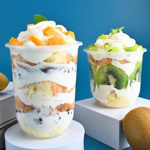 ถ้วยดื่มน้ำเย็นขนาด95มล. ขนาด360มล. 380มล. 500มล. แบบใช้แล้วทิ้งพร้อมฝาปิด - Product Image 1