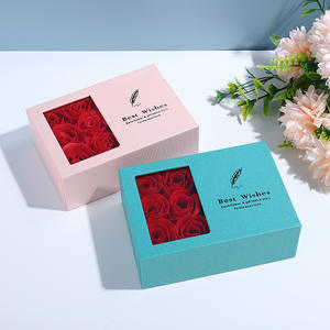 卸売保存ローズギフトボックスフラワージュエリーネックレスリング不滅の永遠のバラボックスバレンタインデーギフト2024 - Product Image 2