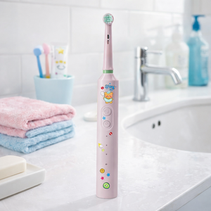 Cepillo de Dientes Eléctrico Giratorio Oscilante Or-Care, Recargable, Impermeable IPX7, Diseño Infantil, para Niños de 3 a 13 Años, Repuesto - Product Image 1