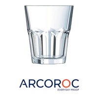 Verre Granity DOF 35 cl Trempé Arcoroc H 10,7 cm Ø 9,2 cm