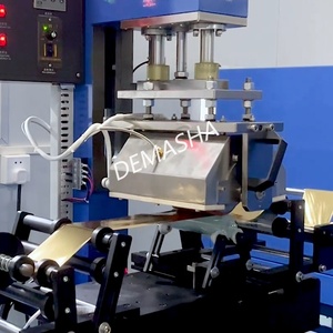 DM pequeña máquina automática de estampado en caliente logotipo cosmético <span class=keywords><strong>para</strong></span> botellas de plástico botella de vidrio - Product Image 4