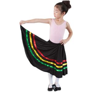 Robe de danse pour filles, style Ballet de Pékin, Académie Royale de Danse, pour examens et danse de personnage, tutu et jupes de pratique de ballet russe en polyester - Product Image 5