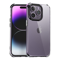 Haute Transparent Résistant Résistant Aux Rayures Cas de Téléphone de Baisse Résistant Téléphone Manchon De Protection Pour iPhone 14 Cas