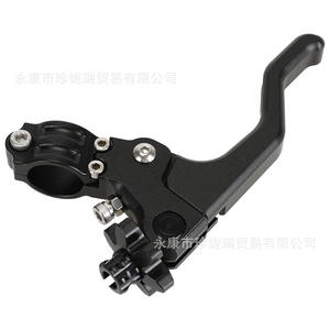 Levier d'embrayage gauche Bullhorn modifié CNC de deuxième génération pour moto tout-terrain, en aluminium, universel, pour réparation et amélioration - Product Image 4