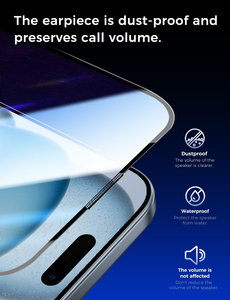 Film de protection d'écran en verre trempé pour téléphone <span class=keywords><strong>Xiaomi</strong></span> 17 <span class=keywords><strong>Pro</strong></span> Max, qualité supérieure, transparent, 9H, anti-rayures, couverture intégrale, verre OG pour <span class=keywords><strong>Android</strong></span> - Product Image 5