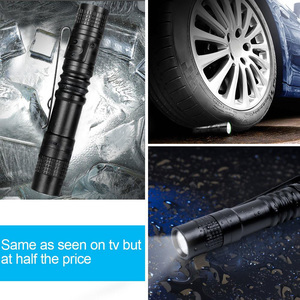 Nhà máy mới AAA không thấm nước bút chì <span class=keywords><strong>Torch</strong></span> Đèn pin Led Pocket siêu sáng hợp kim nhôm <span class=keywords><strong>Mini</strong></span> <span class=keywords><strong>torch</strong></span> - Product Image 6