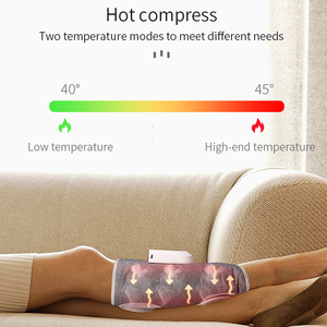 Masseur de mollets à compression d'air pour la circulation et la relaxation, avec enveloppes réglables, pour la maison et le bureau, HD-101 C - Product Image 5