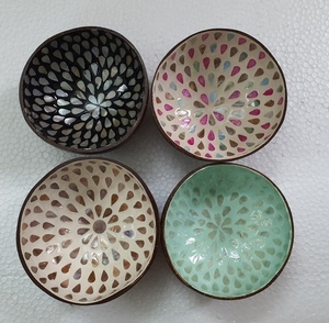 Reusable <b>Coconut</b> <b>Shell</b> Bowl Handmade Natural Eco Friendly Bowl for Smoothie Acai Salad Rice Serving Kitchen Dining Wholesale - Product Image 1