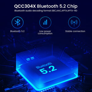 เพาเวอร์แอมป์ <span class=keywords><strong>AIYIMA</strong></span> A07 Pro 2.0 แชนแนล 300w TPA3225 BT QCC304X RCA APT-X แอมป์เสียงสำหรับบ้าน - Product Image 5