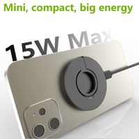 Nouveau chargeur sans fil magnétique JEDI avec support et anneau pliable pour téléphones