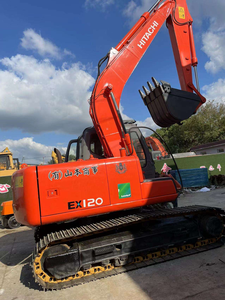 Exclusive Offer Used HITACHI EX120 Second Hand <b>Construction</b> 10 Ton Heavy <b>Machine</b> <b>Engineering</b> Digger with PLC Gearbox Pump China - Product Image 3