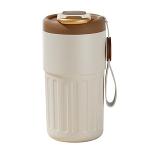 316 Stainless Steel Insulated Coffee Mug With Lid And Handle For Men Women Business Gifts Car Use - Product Image 5