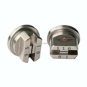 Tee Jet Pulverización Acero inoxidable Latón 6501 Cinta transportadora extraíble rápida <span class=keywords><strong>Arena</strong></span> Carbón Piedra Lavado Limpiar Ventilador plano Drone Boquilla - Product Image 2