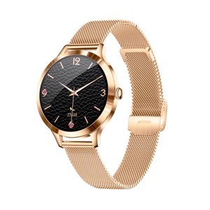 <span class=keywords><strong>Smartwatch</strong></span> <span class=keywords><strong>con</strong></span> cassa <span class=keywords><strong>in</strong></span> lega T92, schermo AMOLED, chiamate Bluetooth, design ultra sottile, risoluzione 340x340, <span class=keywords><strong>con</strong></span> cinturini <span class=keywords><strong>in</strong></span> <span class=keywords><strong>acciaio</strong></span> inossidabile e silicone. - Product Image 2