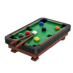 Mini blocs de construction originaux Table de billard MOC assemblé bricolage Piano décoration modélisation <span class=keywords><strong>cadeau</strong></span> d'anniversaire garçons et filles petits jouets - Product Image 1