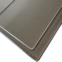 Plateau de cuisson en acier inoxydable 304, maille tissée, plateau de séchage, panier de séchage pour salle de séchage