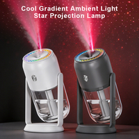 Humidificateur d'air personnel miniature ultrasonique rotatif, portable, coloré, pour la nuit, le bureau, les voyages, la chambre de bébé