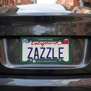 Milestone <b>Hub</b> Business Staff Car License Plate Frame (Clamp Type) with Metal Material and Simple Logo for Websites Style <b>C</b> - Product Image 2