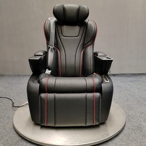 เบาะนั่งรถลีมูซีนสำหรับ Kia Carnival ที่ชาร์จไร้สายสวิตช์ควบคุมแบบสัมผัสที่นั่งที่อุดมไปด้วยแปลงที่นั่งรถตู้ - Product Image 4