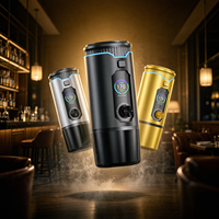 Chauffe-chaudron électrique à grande autonomie 15000 mAh, système de chauffage intelligent portable sans charbon pour chicha, idéal pour les fêtes, les voitures et les bars