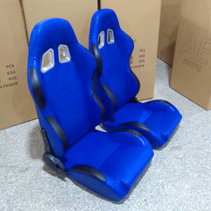 Bán hàng nóng đua ghế thoải mái vải với duy nhất adjustor và reclinable PVC Chất liệu xô ghế - Product Image 3