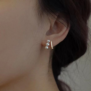 Accessoires DIY en argent S925 WENCHI pour perles de 4-5 mm avec support multi-perles 11100 pour boucles d'oreilles fines et bijoux - Product Image 3