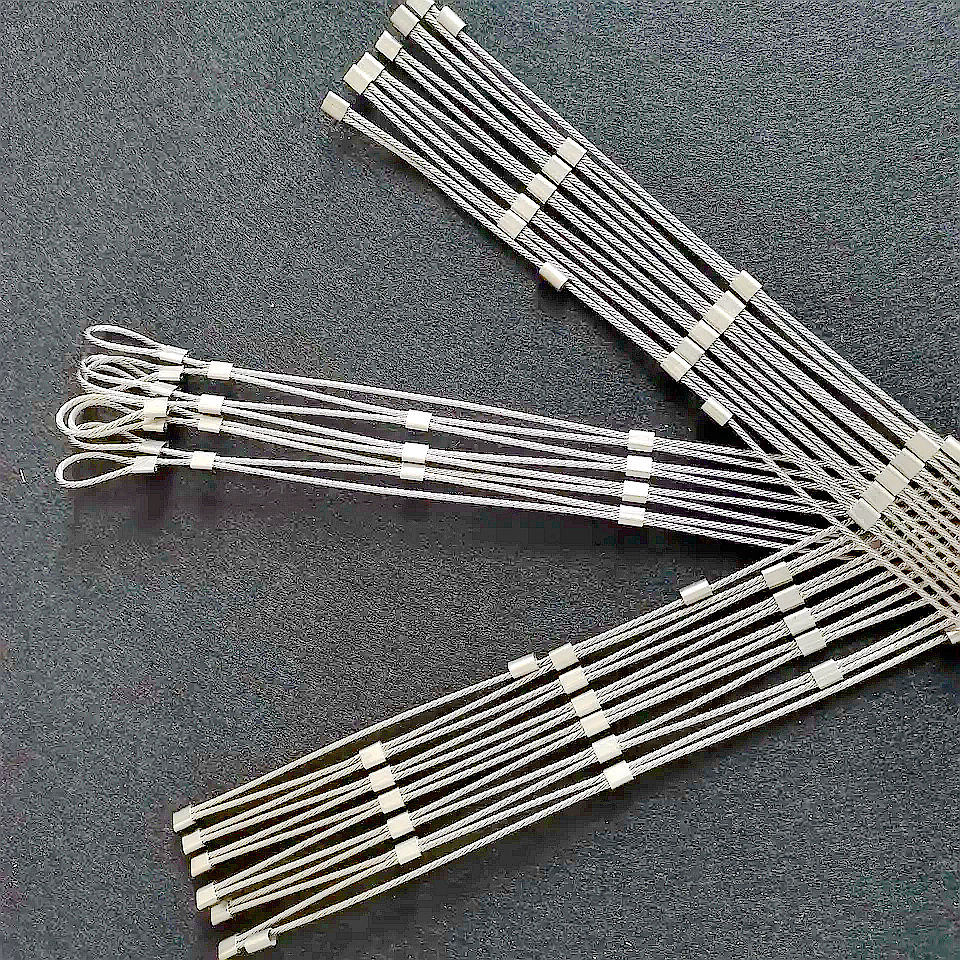 Zoo cage stainless steel rope mesh