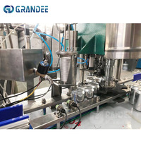 Machine de remplissage et de scellage entièrement automatique 2-en-1 2000 CPH 330 ml pour canettes en aluminium de bière artisanale