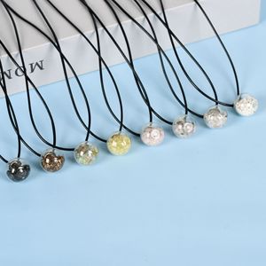 Collier en pierre de cristal naturelle polie en forme de croissant de lune, bijoux transfrontaliers Europe-États-Unis, tendance, <span class=keywords><strong>pour</strong></span> femme, <span class=keywords><strong>niche</strong></span> - Product Image 4