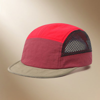 Gorra de 5 Paneles en Varios Colores, Personalizable con Logotipo, Transpirable, de Malla de Nailon, Estilo Urbano, para Verano, Senderismo y Protección Solar