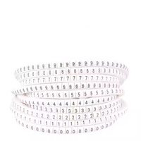 EC-J A-Z 0-9 câble cravate marqueur étiquette Tube manchon câble marqueur Ms65 100 135 150 180 200