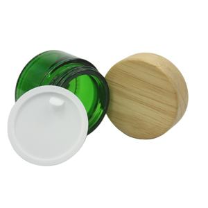 Offre Spéciale naturel avec pot cosmétique rond de couvercle en <span class=keywords><strong>bois</strong></span> de bambou - Product Image 4