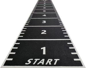 Mật độ cao 15mm Chiều cao cọc <span class=keywords><strong>PE</strong></span> đàn hồi cỏ nhân tạo <span class=keywords><strong>Mat</strong></span> Dễ dàng cài đặt tùy chỉnh màu sắc cho khu vực tập thể dục bóng đá trong nhà - Product Image 2