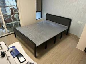 Cama plegable K, cama doble para el hogar, cama para siesta, cama portátil para el descanso del mediodía, para viviendas de alquiler - Product Image 1