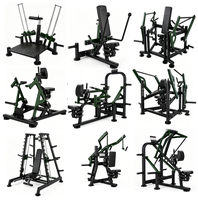 Machine de musculation commerciale OEM à levier réglable, robuste et de qualité professionnelle, pour la musculation des pectoraux et des bras, destinée aux distributeurs en gros