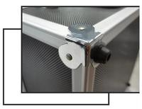 Boîte en aluminium Everest de haute qualité, taille personnalisée, OEM, 7L, anti-poussière, pour camping, randonnée, présentoir d'échantillons, garantie 1 an